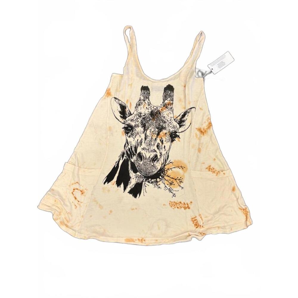 NWT New Lauren Moshi Karina Mini Tank Pocket Giraffe Head Dress Large